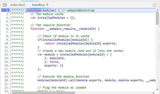 如何进行webpack中bundle.js运行单步调试的原理解析  webpack 第3张