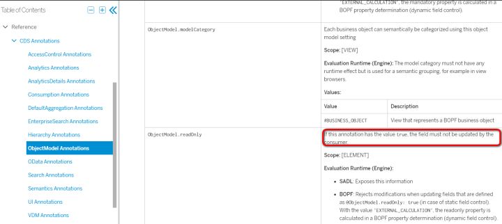 SAP Fiori编程模型规范里如何进行@ObjectModel.readOnly工作原理解析  readonly 第2张