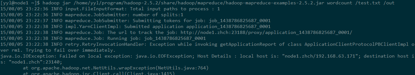 Hadoop2 namenode HA+联邦+Resource Manager HA实验分析  hadoop 第7张
