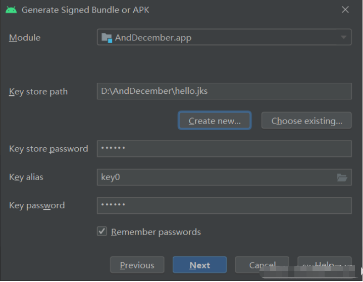 Android studio怎么导出APP测试包和构建正式签名包  android 第10张