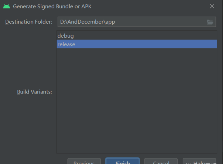 Android studio怎么导出APP测试包和构建正式签名包  android 第13张