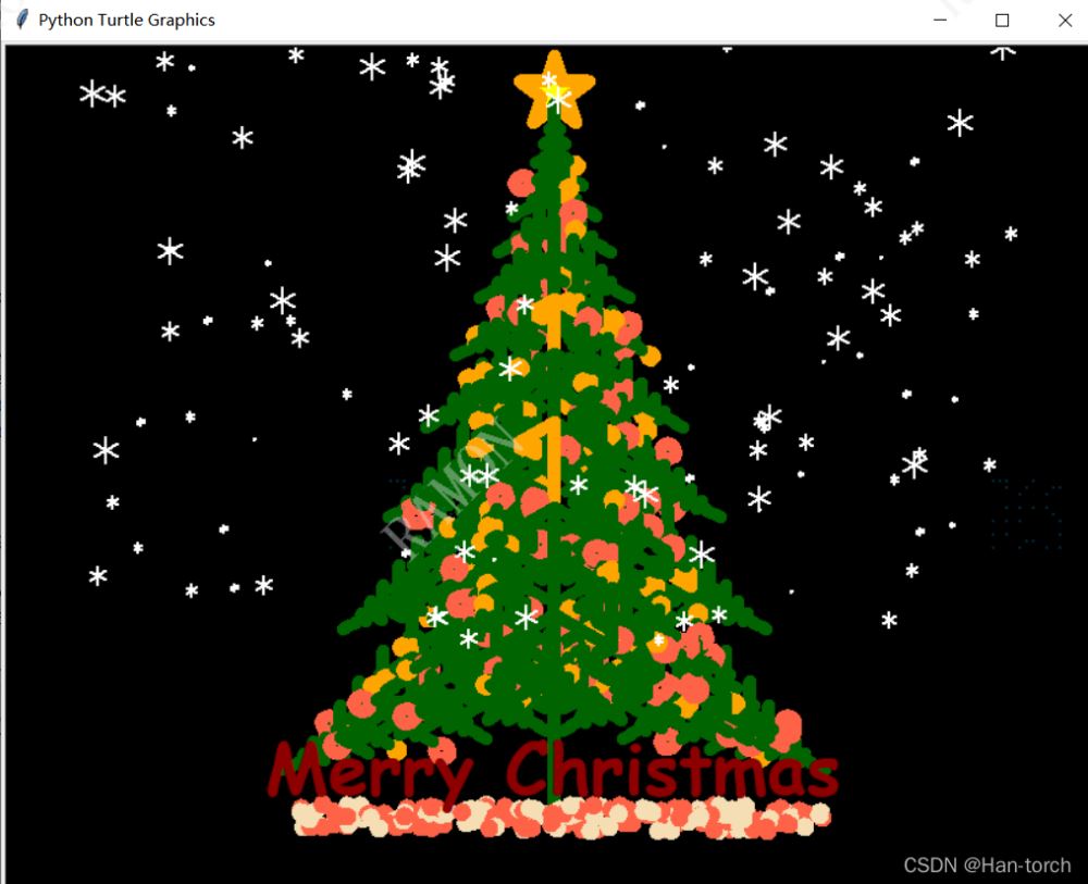 如何使用Python画一棵圣诞树  python 第1张