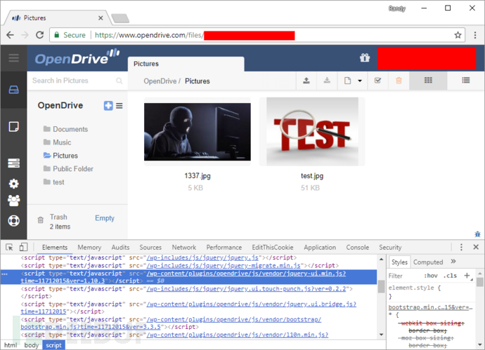 发现OpenDrive云存储平台的会话机制漏洞的示例分析  第1张