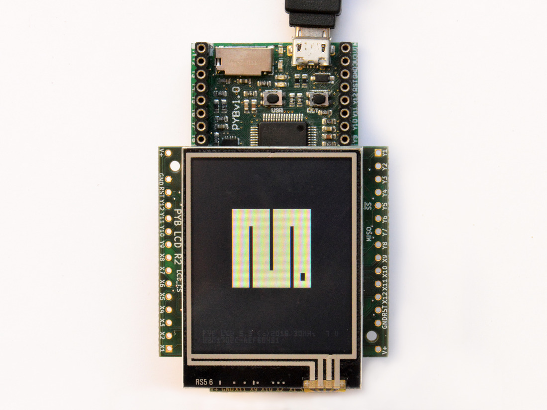 MicroPython添加了LCD160CR驱动有什么用  micropython 第2张