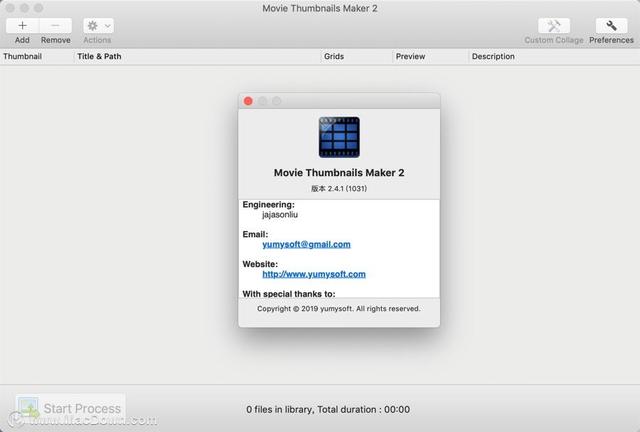 电影缩略图制作工具Movie Thumbnails Maker for mac怎么用  第2张