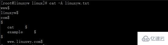 Linux系统cat命令怎么用  linux 第3张