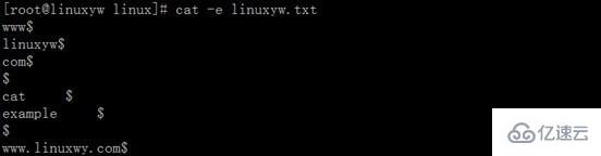 Linux系统cat命令怎么用  linux 第5张