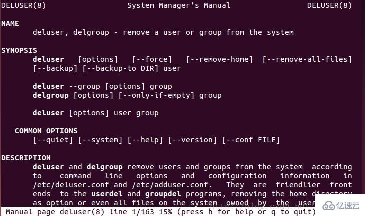 Linux中的man命令有什么用  linux 第2张